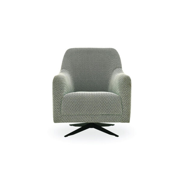 Maison Sofa ARMCHAIR - Swivel Footed Modern and Ergonomic