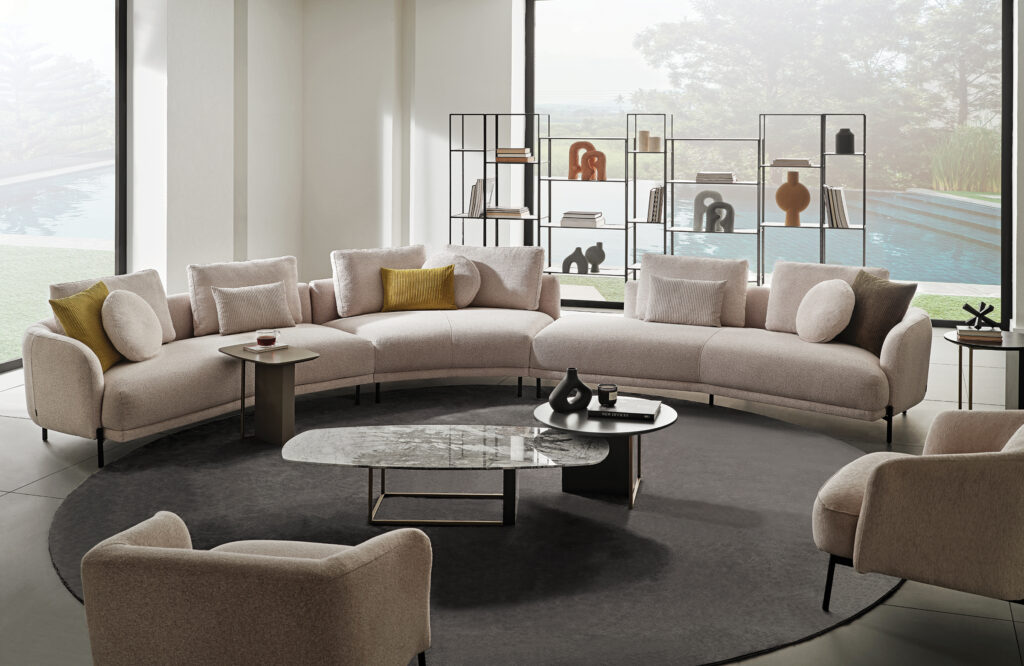 Seoul Corner Sofa Modular - large spaces modern interior design