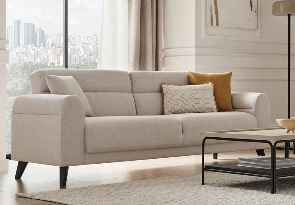 Paloma Sofa Bed Beige multifunctional sofa