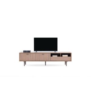 Paloma TV Stand - wood with metal legs quality furniture by Enza Home BC