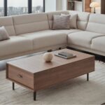 Paloma Coffee Table with storage space - living room Paloma collection by Enza Home Furniture BC