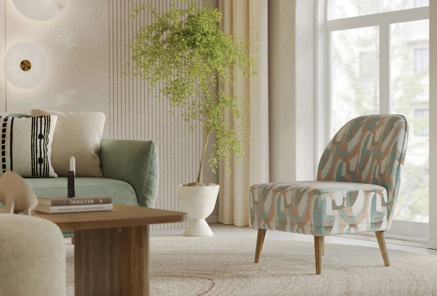 Perge Collection Armchair - Enza home furniture bc